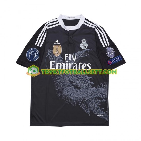 Herre Real Madrid drakt Cristiano Ronaldo 7 2014 Retro Tredje Korte Ermer