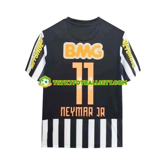 Herre Santos FC drakt Neymar JR 11 2012 Retro Borte Korte Ermer