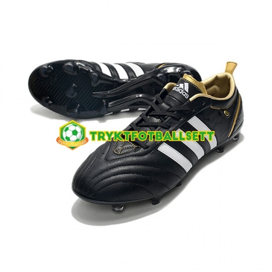 Adidas ADIPURE FG Svart Hvit Fotballsko