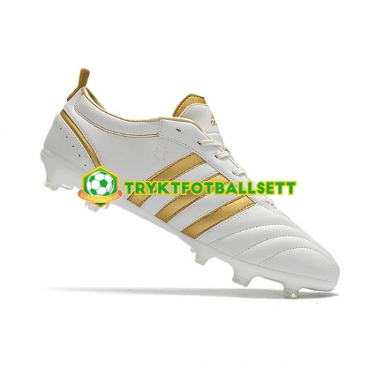 Adidas ADIPURE FG Gull Hvit Fotballsko