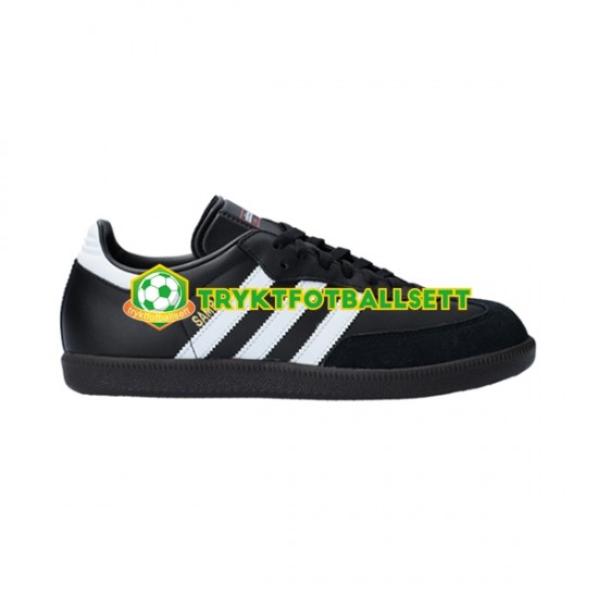 Adidas Classic Samba Hallenschuh Leder Svart Hvit Fotballsko