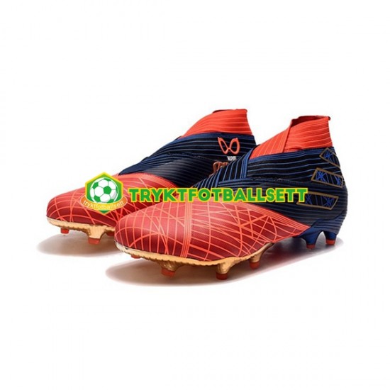 Adidas Nemeziz9 FG Spider Man Svart Rød Fotballsko