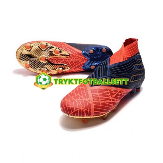 Adidas Nemeziz9 FG Spider Man Svart Rød Fotballsko