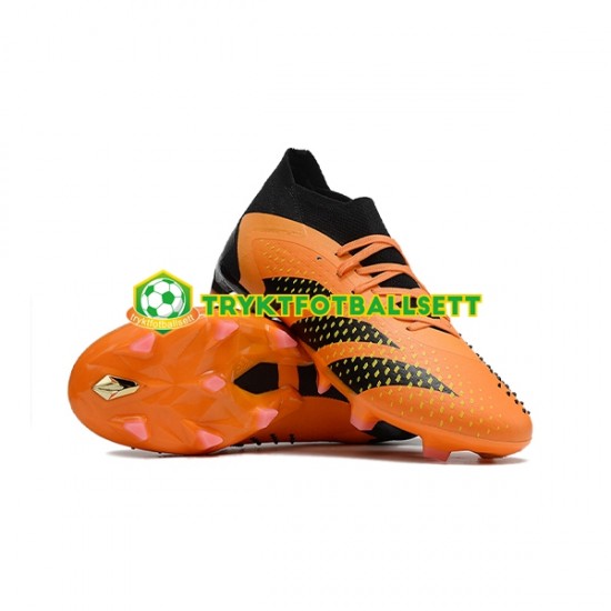 Adidas PREDATOR ACCURACY23.1 FG Svart Oransje Fotballsko