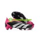 Adidas Predator ACCURACY FG Svart Rosa Hvit Fotballsko