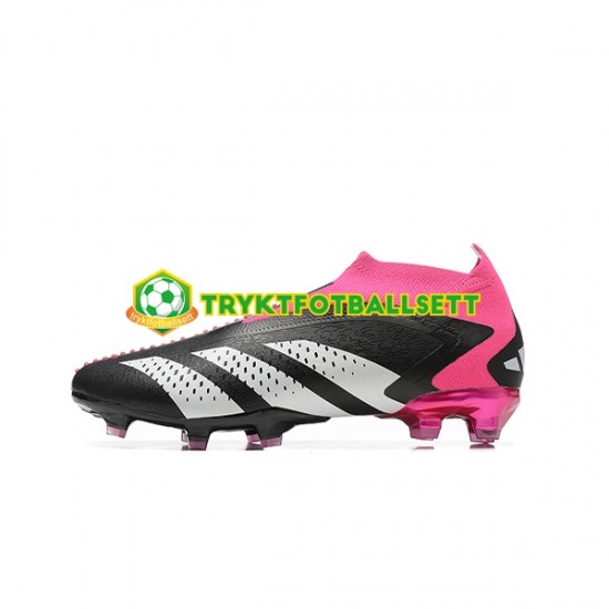 Adidas Predator ACCURACY FG Svart Rosa Hvit Fotballsko