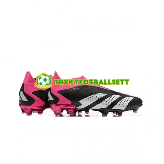 Adidas Predator ACCURACY FG Svart Rosa Hvit Fotballsko