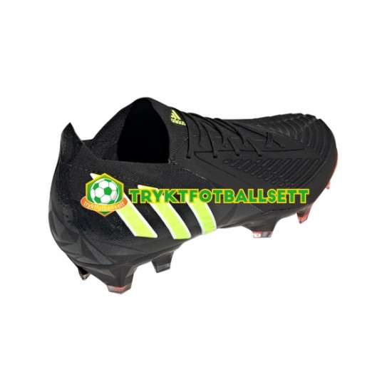 Adidas Predator EDGE.1 L FG Shadowportal Svart Gul Fotballsko