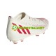 Adidas Predator EDGE.3 FG Showdown Gull Rød Hvit Fotballsko