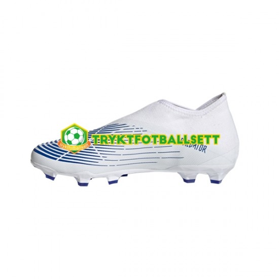 Adidas Predator EDGE.3 LL FG Diamond Edge Blå Hvit Fotballsko