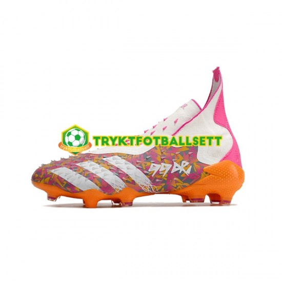 Adidas Predator FREAK FG Oransje Lilla Hvit Fotballsko