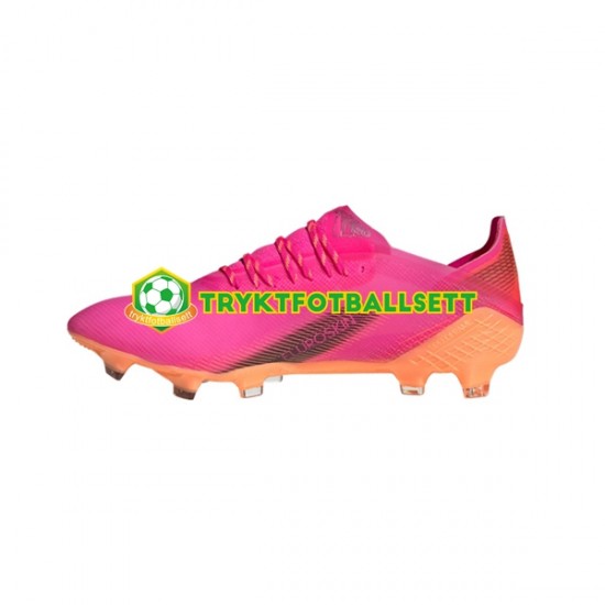 Adidas X GHOSTED.1 FG Superspectral Svart Oransje Rosa Fotballsko