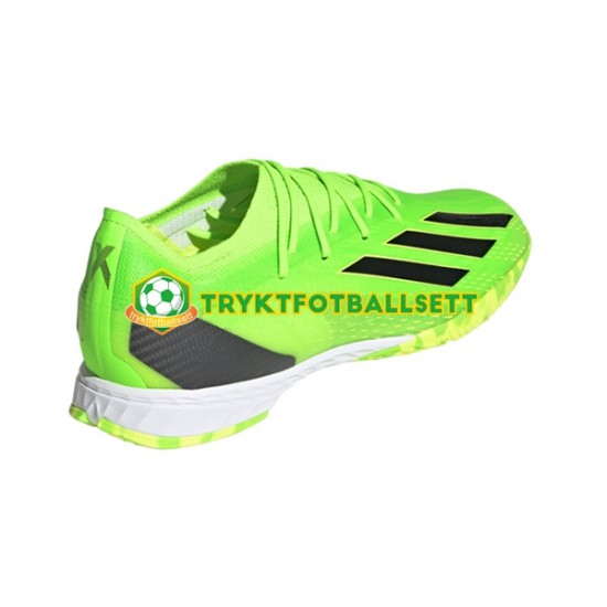 Adidas X Speedportal.1 IN Game Data Svart Grønn Fotballsko