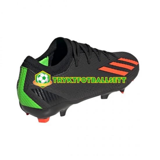 Adidas X Speedportal.3 FG Shadowportal Svart Grønn Rød Fotballsko