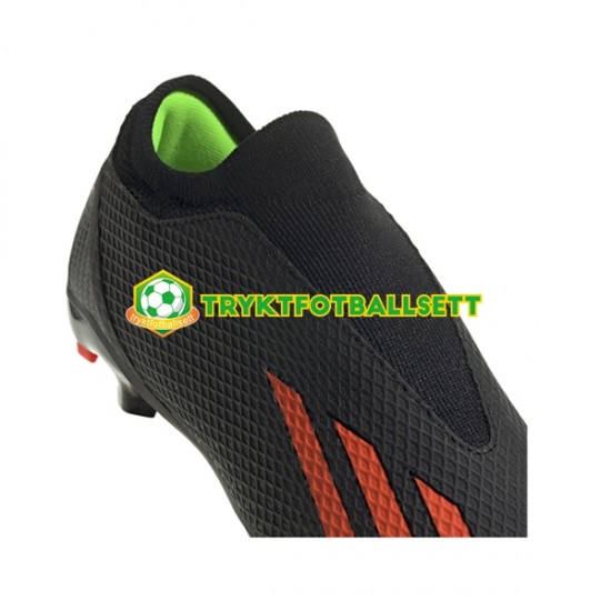 Adidas X Speedportal.3 LL FG Shadowportal Svart Grønn Rød Fotballsko