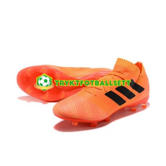 Adidas Nemeziz8.1 FG Svart Oransje Fotballsko