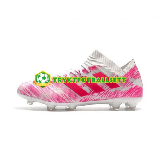 Adidas Nemeziz8.1 FG Rosa Hvit Fotballsko