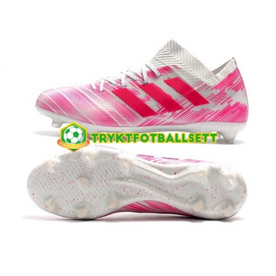 Adidas Nemeziz8.1 FG Rosa Hvit Fotballsko