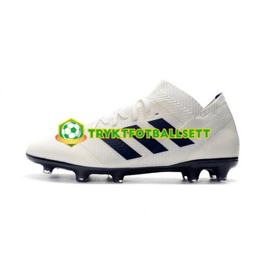 Adidas Nemeziz8.1 FG Svart Hvit Fotballsko