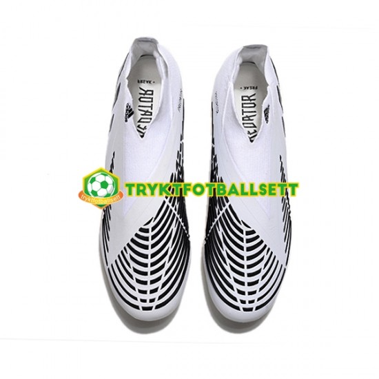 Adidas Predator Edge Geometric FG Svart Hvit Fotballsko