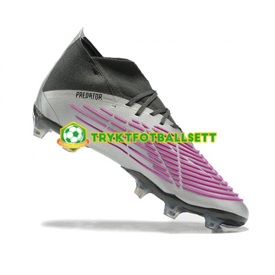 Adidas Predator Edge Geometric.1 FG Lilla Hvit Fotballsko