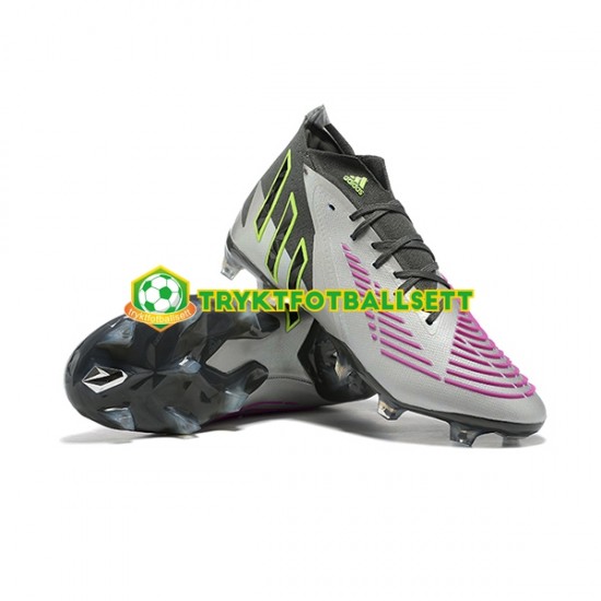 Adidas Predator Edge Geometric.1 FG Lilla Hvit Fotballsko