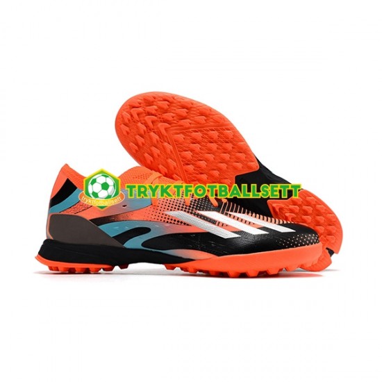 Adidas X Speedportal.1 TF Svart Blå Oransje Fotballsko