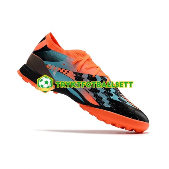 Adidas X Speedportal.1 TF Svart Blå Oransje Fotballsko