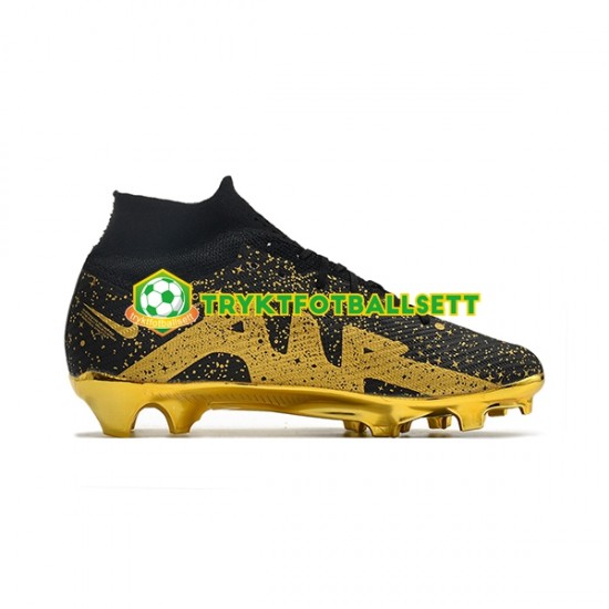 Nike Air Zoom Mercurial Superfly IX Elite Svart Gul Fotballsko