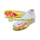 Nike Air Zoom Mercurial Superfly IX Elite FG Rosa Hvit Gul Fotballsko