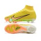 Nike Air Zoom Mercurial Superfly IX Elite FG Oransje Gul Fotballsko