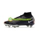 Nike Air Zoom Mercurial Superfly IX Elite SG Svart Gul Fotballsko