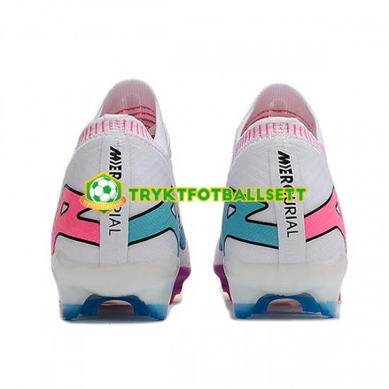 Nike Air Zoom Mercurial Vapor XV Elite AG Rosa Lilla Hvit Fotballsko