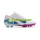 Nike Air Zoom Mercurial Vapor XV Elite AG Rosa Lilla Hvit Fotballsko