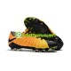 Nike HyperVenom Phantom III Elite FG Svart Gul Fotballsko