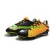 Nike HyperVenom Phantom III Elite FG Svart Gul Fotballsko