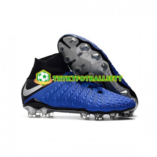 Nike Hypervenom Phantom 3 Elite DF FG Blå Fotballsko