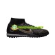 Nike Mercurial Superfly VIII Shadow Academy TF Svart Fotballsko