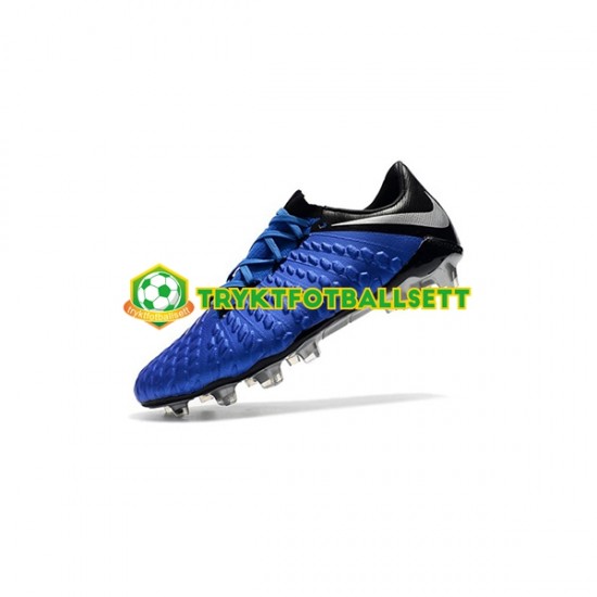 Nike Neymar HyperVenom Phantom 3 Elite FG Svart Blå Fotballsko