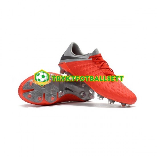 Nike Neymar HyperVenom Phantom 3 Elite FG Rød Hvit Fotballsko