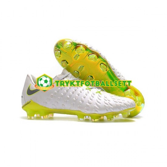 Nike Neymar HyperVenom Phantom 3 Elite FG Grå Hvit Fotballsko