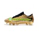 Nike Neymar HyperVenom Phantom 3 Elite FG Svart Gul Fotballsko