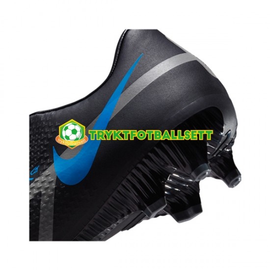 Nike Phantom GT2 Renew Academy FGMG Svart Blå Fotballsko