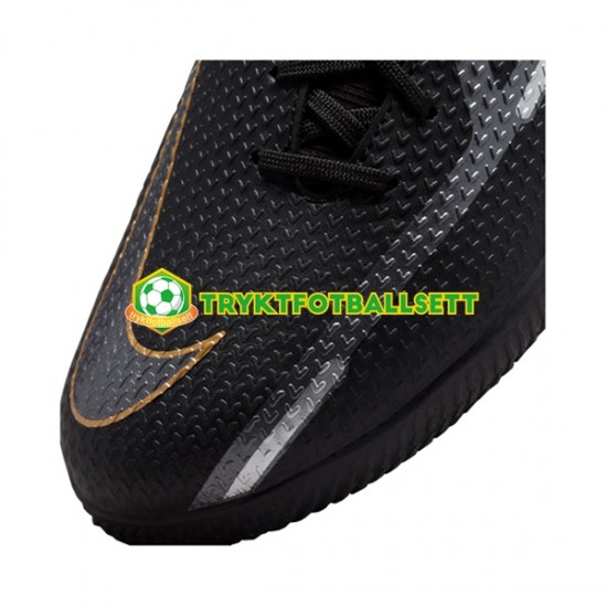 Nike Phantom GT2 Shadow Academy DF IC Halle Svart Fotballsko