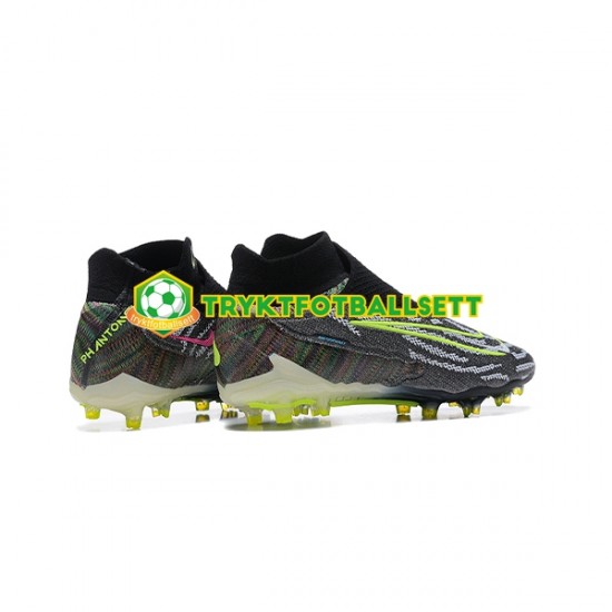 Nike Phantom GX Elite FG Svart Grønn Fotballsko