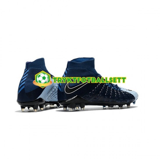 Nike Phantom Hypervenom 3 Elite DF FG Svart Hvit Fotballsko