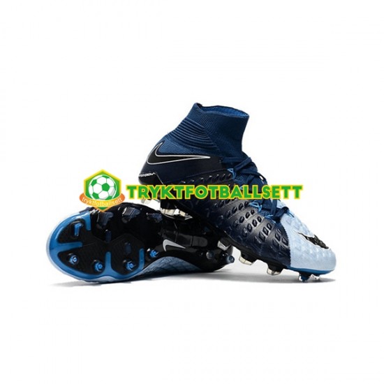 Nike Phantom Hypervenom 3 Elite DF FG Svart Hvit Fotballsko