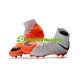 Nike Phantom Hypervenom 3 Elite DF FG Oransje Hvit Fotballsko