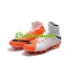 Nike Phantom Hypervenom 3 Elite DF FG Oransje Hvit Fotballsko