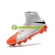 Nike Phantom Hypervenom 3 Elite DF FG Oransje Hvit Fotballsko